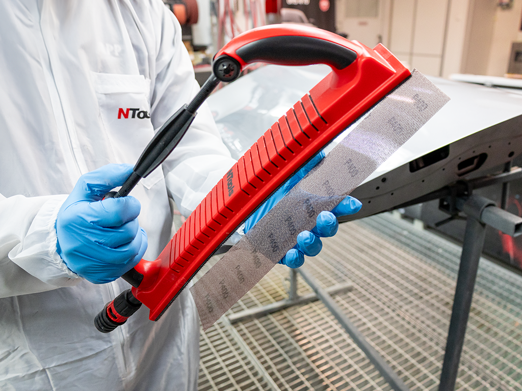 Flexible Handschleifmaschine