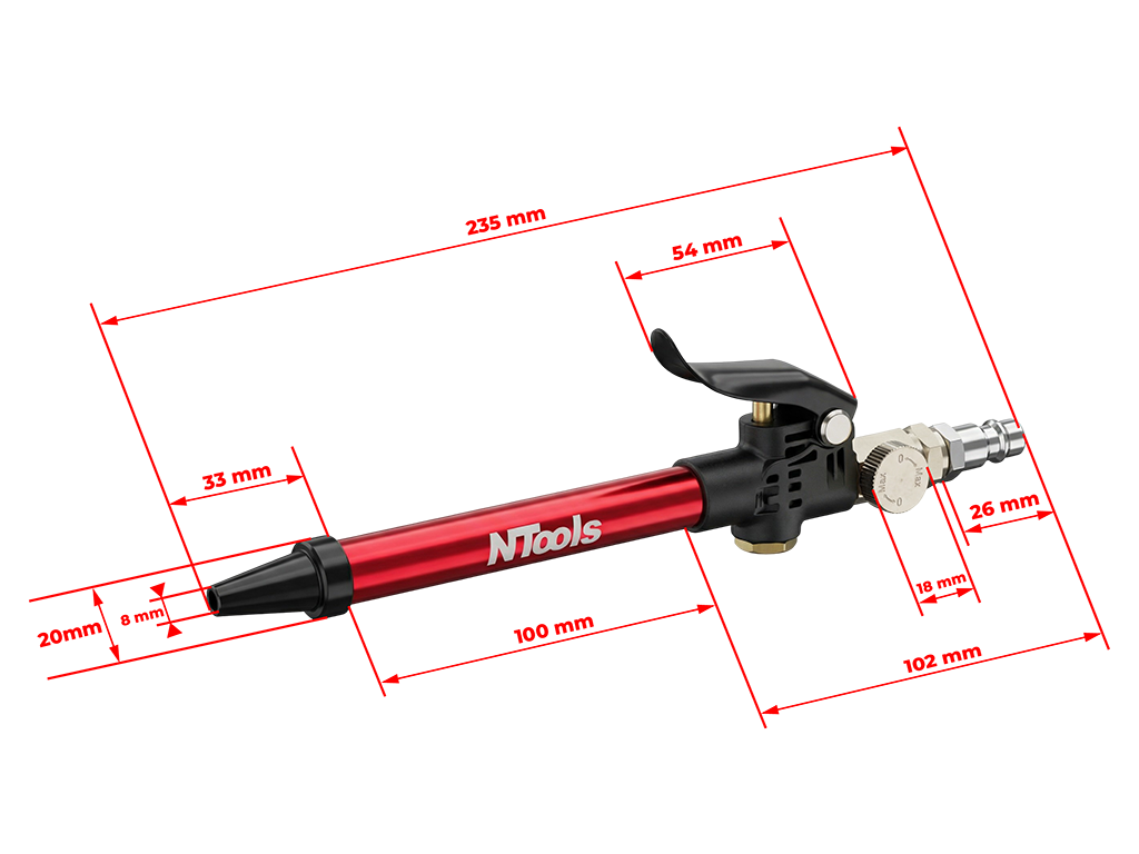 AirTube Druckluft‑Reiniger