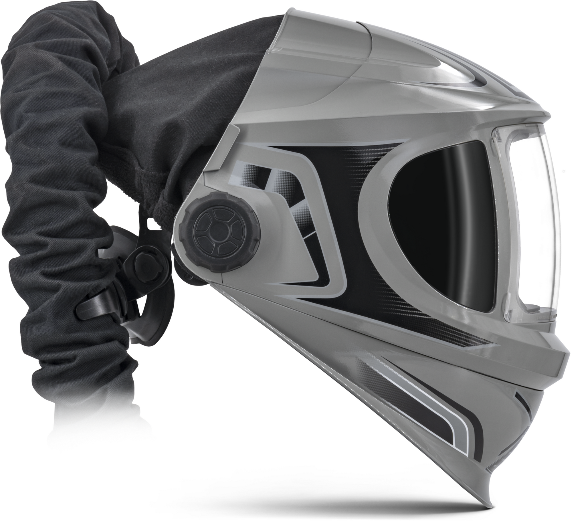 Schweißhelm mit Atemschutz