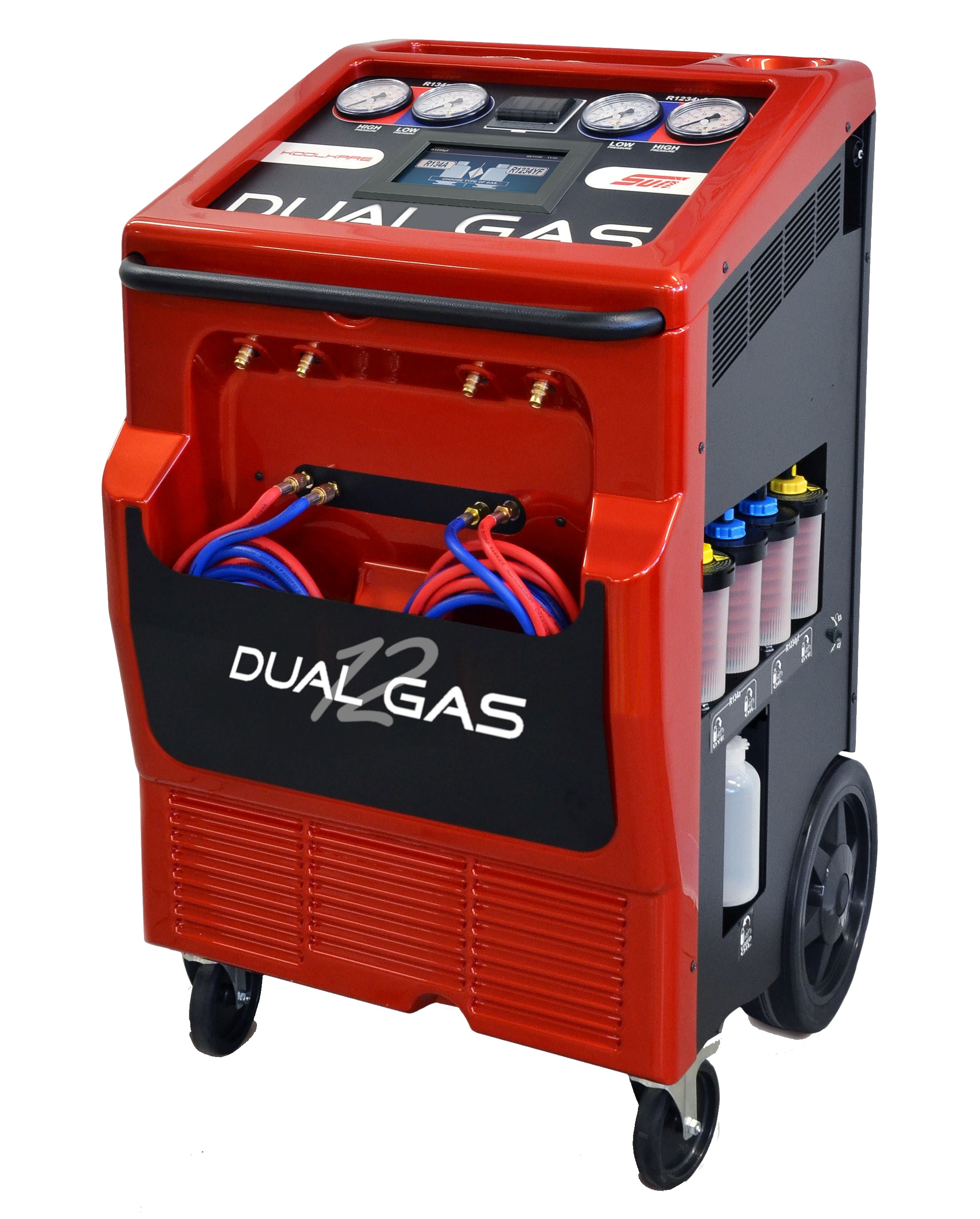 Klimaservicegerät DUAL GAS 12 (R134a/HFO1234yf)