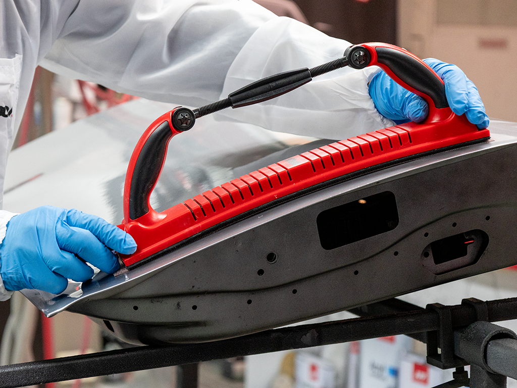 Flexible Handschleifmaschine