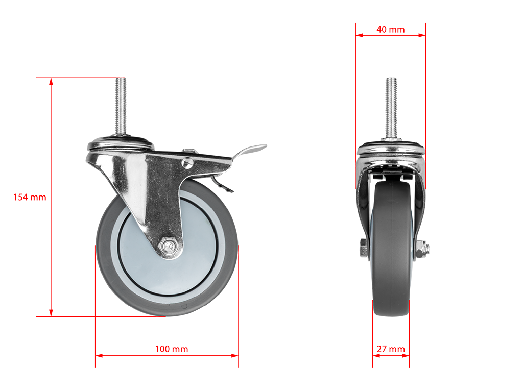 Ersatzrollen für Gitterwagen