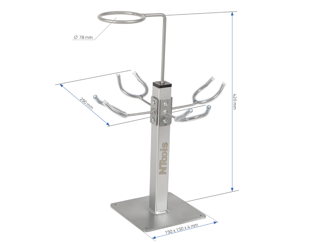 Halter für Spritzpistolen