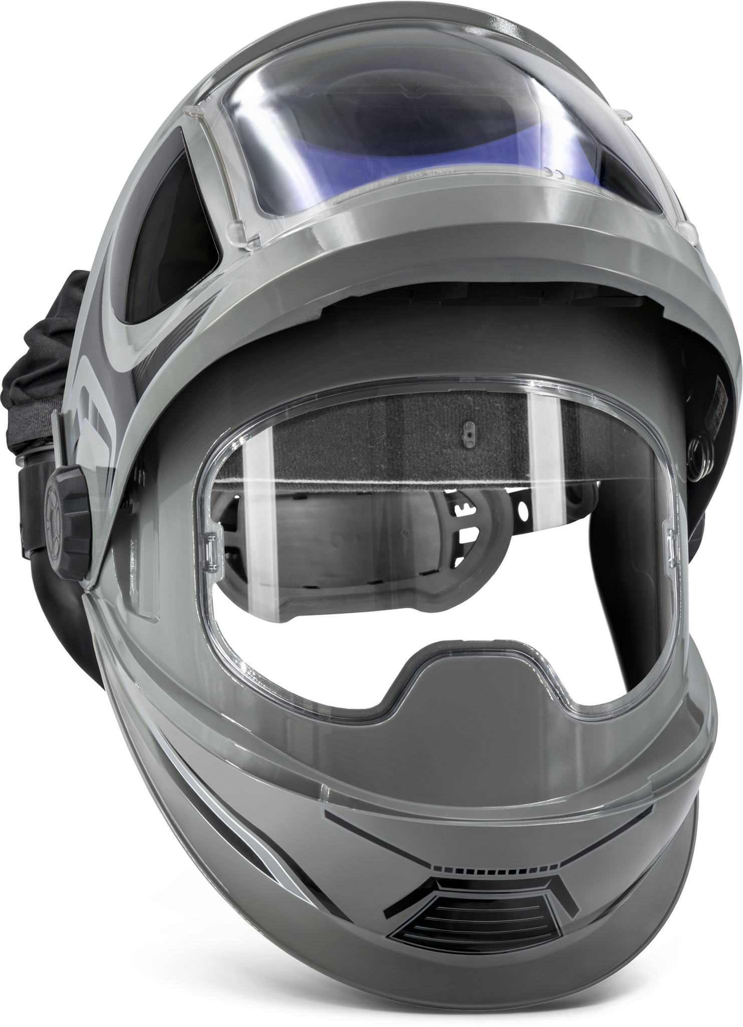 Schweißhelm mit Atemschutz