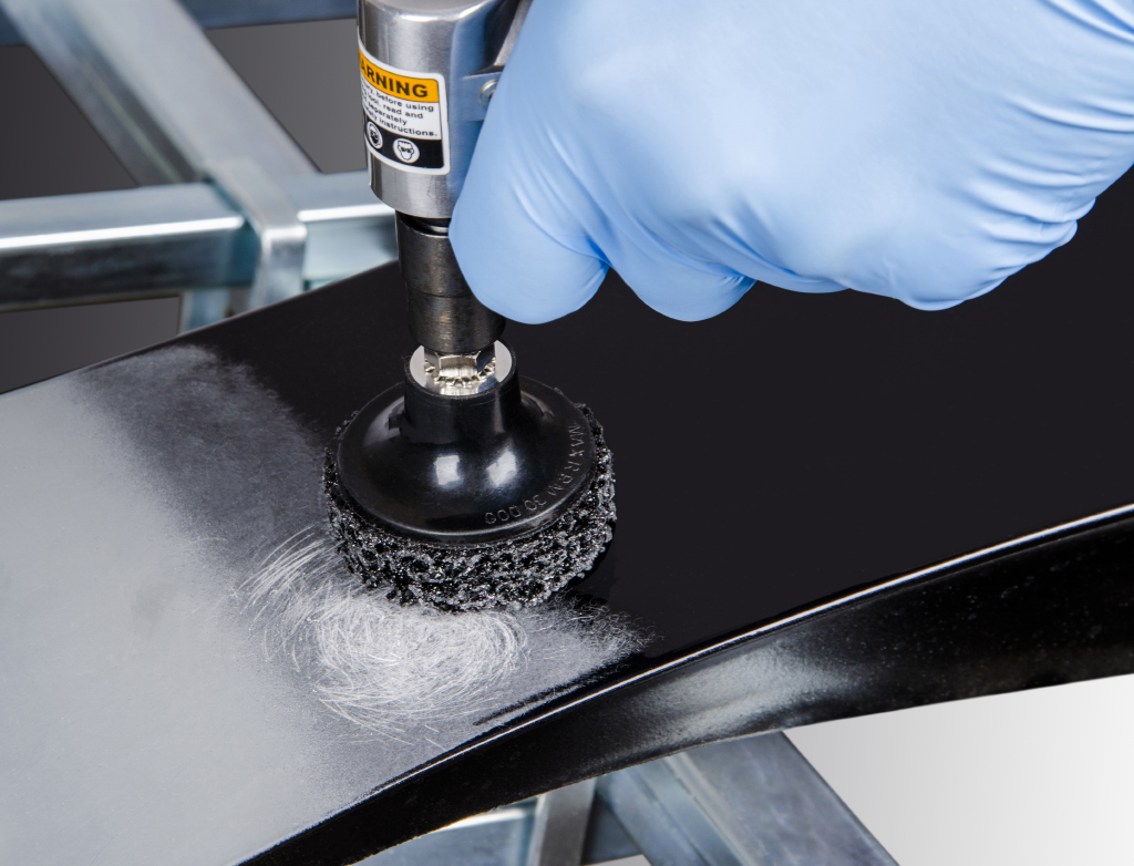 Pneumatische Winkelschleifmaschine inkl. Schleifteller Ø 50 mm