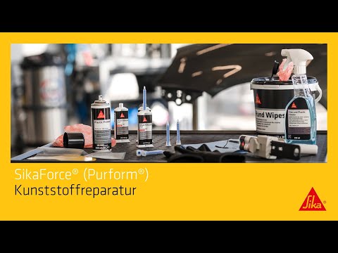 Sika Kunststoffreparatur Kit Force-302 + 301 + Primer
